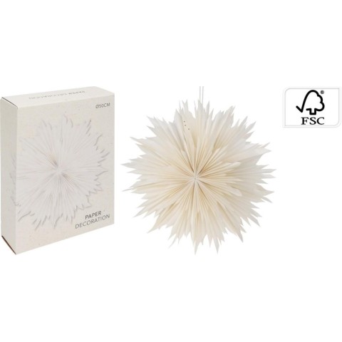 STELLA CARTA BIANCA 50CM